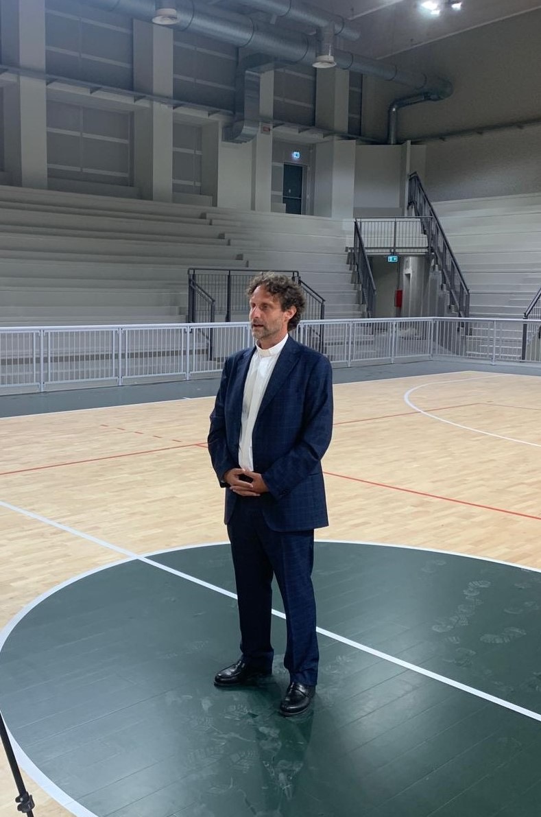 Don Angelo Nigro è il nuovo presidente della Paffoni Fulgor Basket