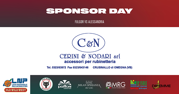 Cerini & Nodari – Sponsor day del match contro Alessandria