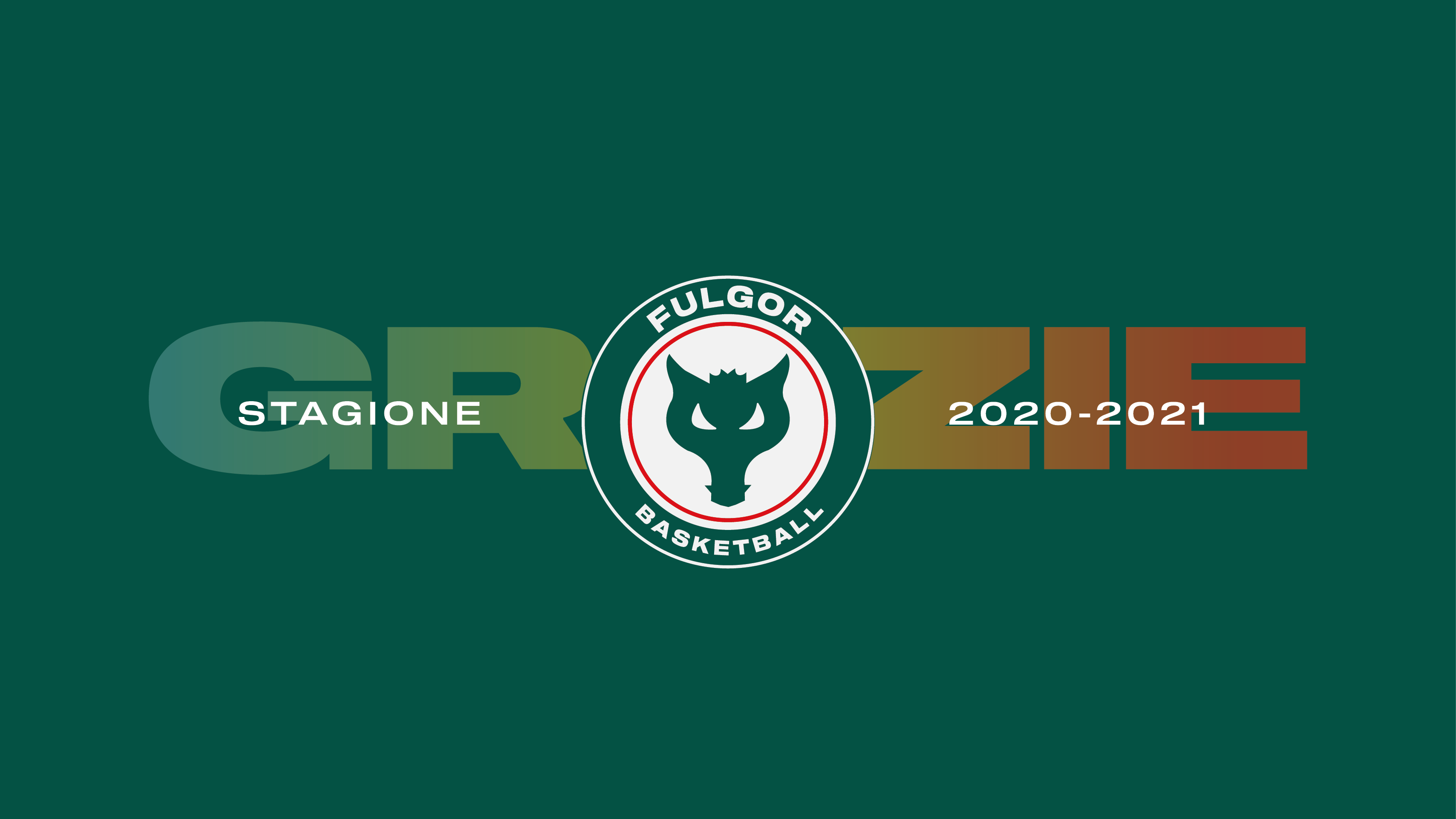 Stagione 2020-2021, i ringraziamenti della Paffoni Fulgor Basket