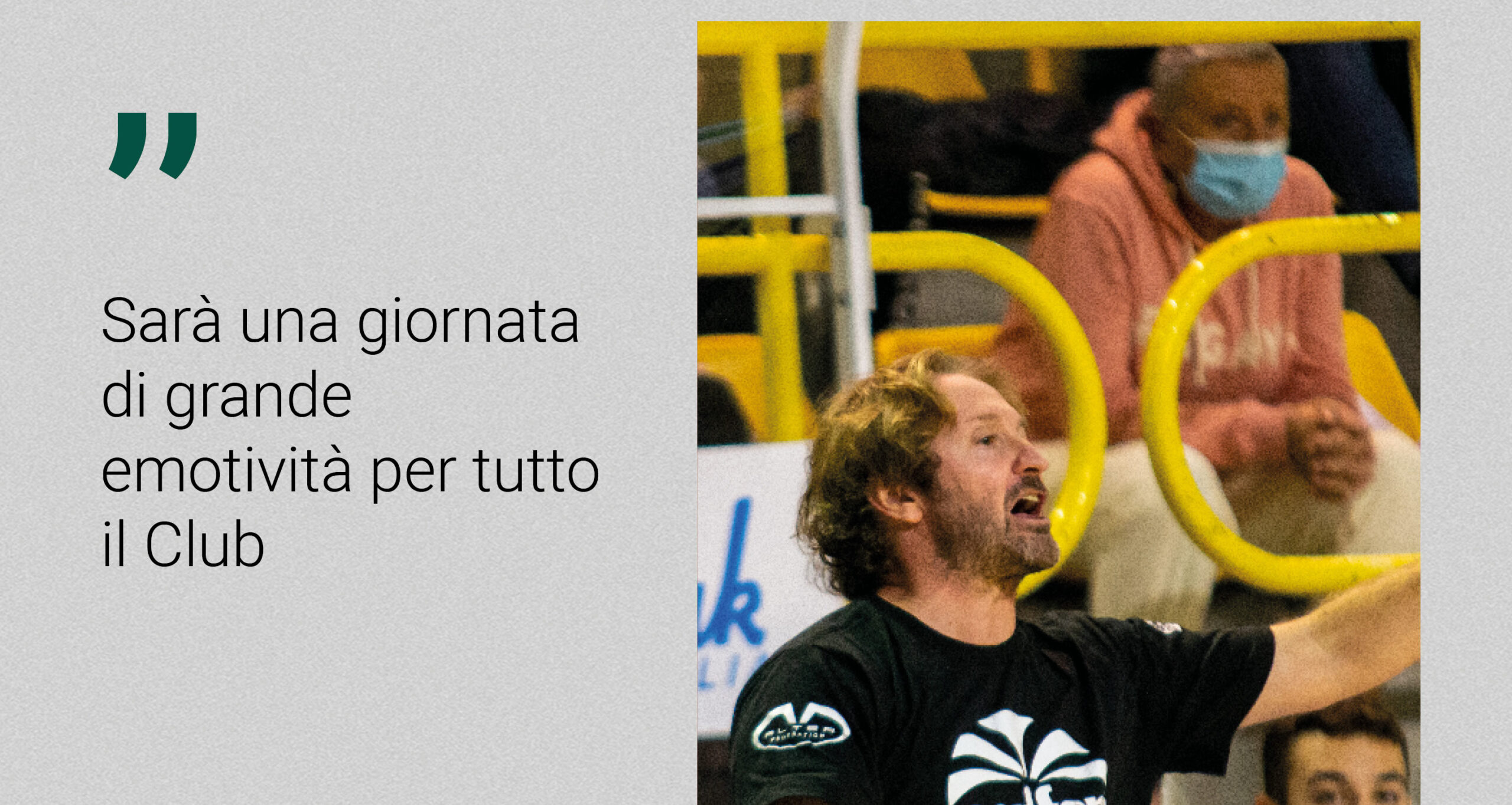 Coach Fioretti prima della sfida con Oleggio: “Sarà una giornata particolare, piena di emotività”