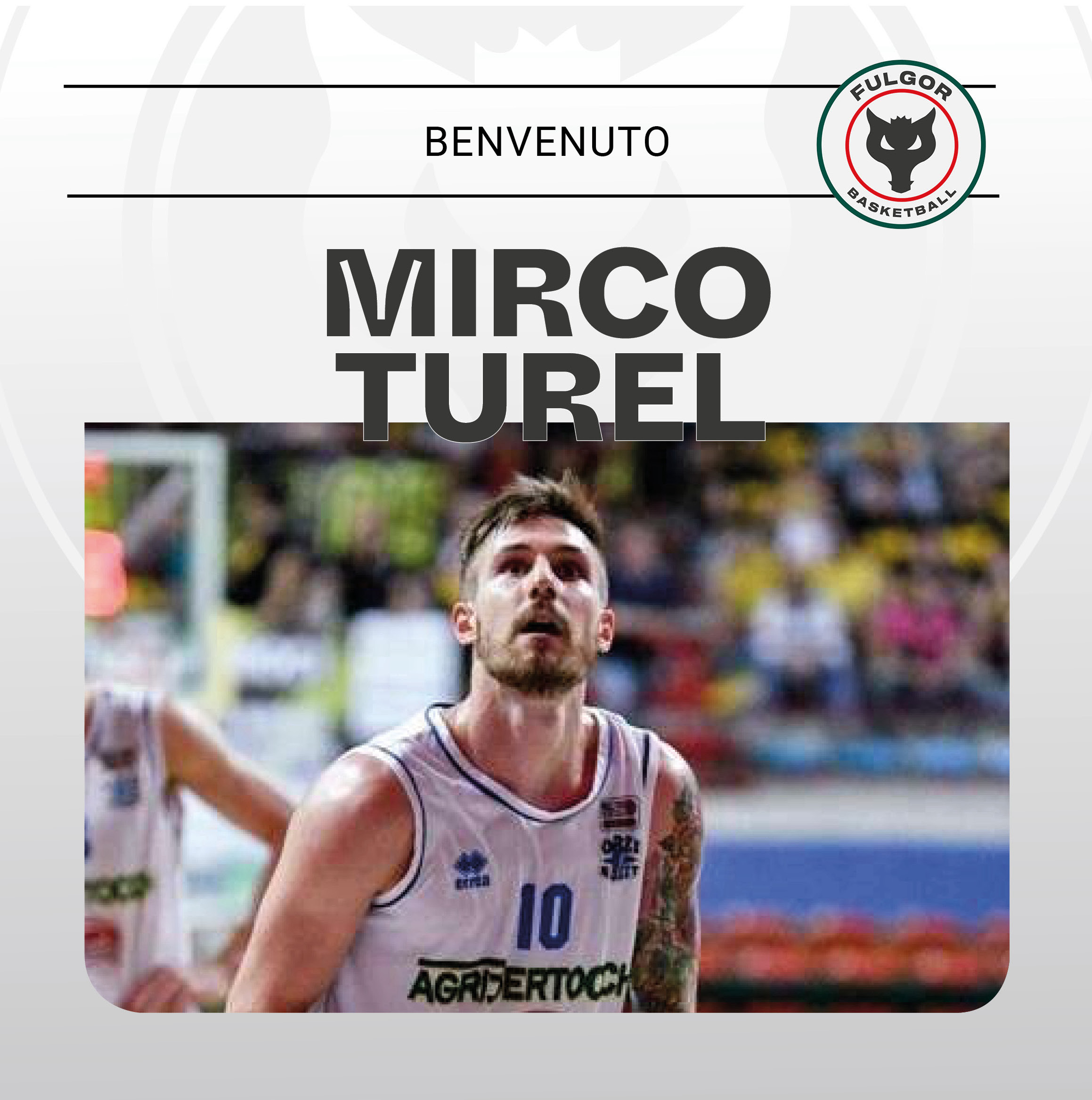 Mirco Turel è un nuovo giocatore della Paffoni