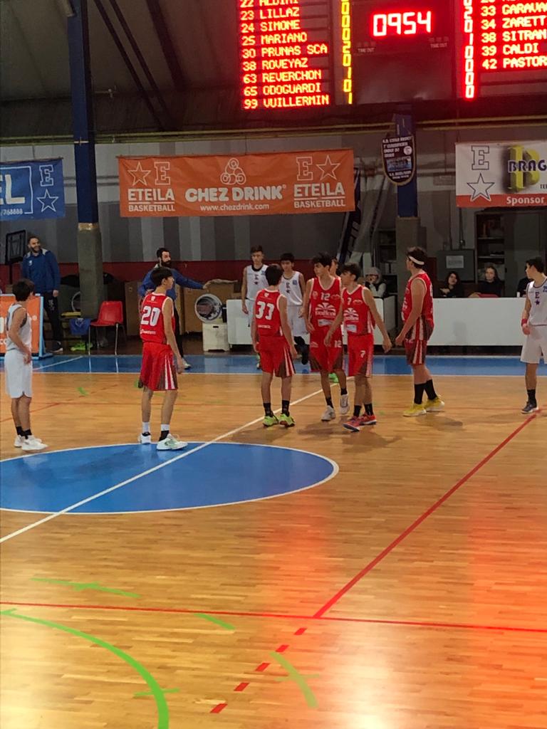 U15 Le Isole – 35′ di buon basket ad Aosta e netta vittoria